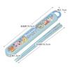 Skater Chopsticks and Chopstick Case Set for Kids, Lunch Box, 16.5cm, Made In Japan, Dishwasher Safe