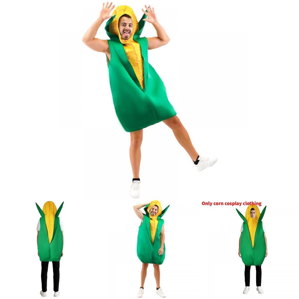 Halloween Maiskolben Charakter Kostüm Aus Polyesterstoff Für Cosplay Und Themenveranstaltungen