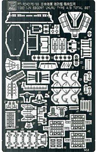 Pit Road 1/350 Scale Large Etched Parts for the Japanese Navy Ukuru-class Coast Defense Ship, PE193