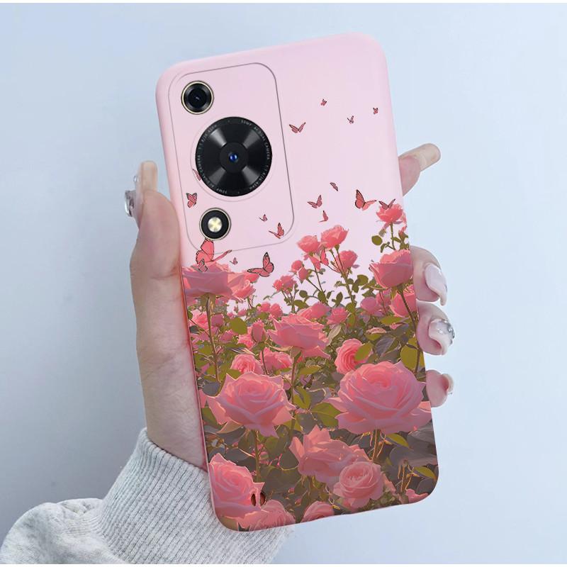 Handyhülle für Huawei Nova Y72 Hüllen 6,75" Niedliche Panda-Astronauten-Abdeckung für Huawei Enjoy 70 NovaY72 MGA-LX3 Weiche Silikonhülle