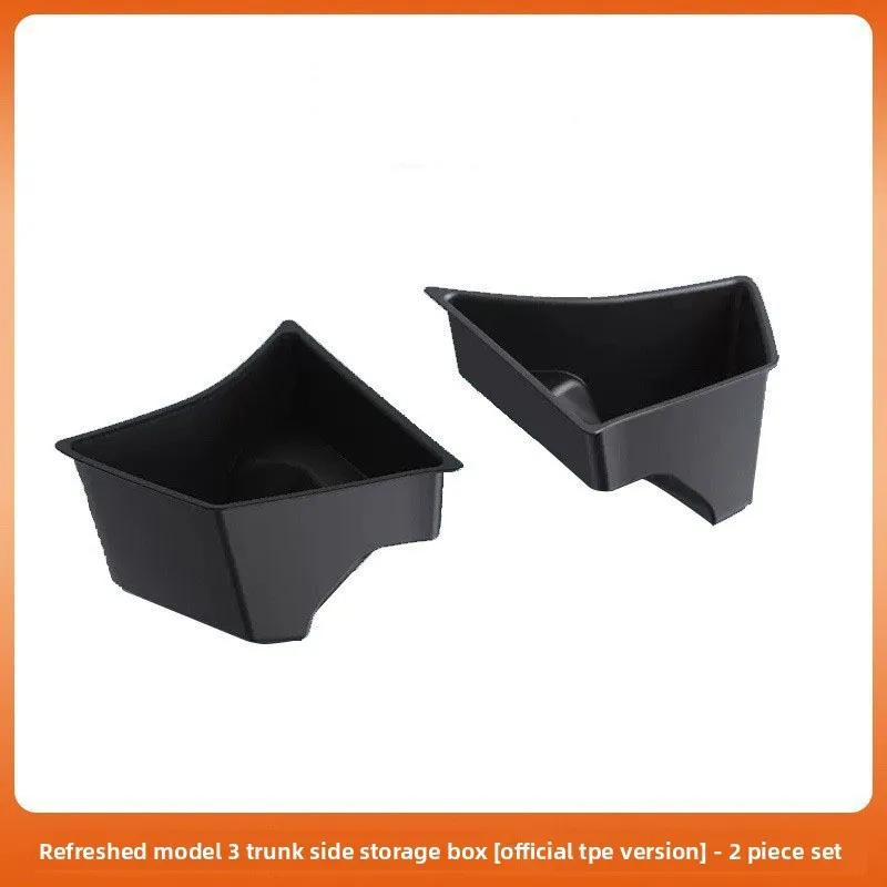 

Car Sticker For Tesla Model 3 Highland Model Y The Side Storage Box Trunk Upper Storage Bucket Accessories Tools Modification Ca No Logo