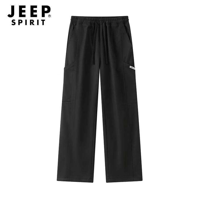 JEEP SPIRIT Men's Straight-Leg Loose Cargo Pants