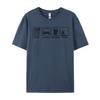 Tops Tees T-Shirt Eat Sleep Fish Repeat T-shirt Combed Cotton Crewneck  Tshirts Fitness Tight Prevailing