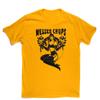 Seltenes MESSER CHUPS Band Kurzarm Gelb Alle Größen S-5XL OM913 Unisex T-Shirt