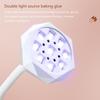 UV LED Nail Lamp 360Degree Rotatable Hands Free Light Nail Dryer for Nail Polish Quick Drying Nail Light for Manicure