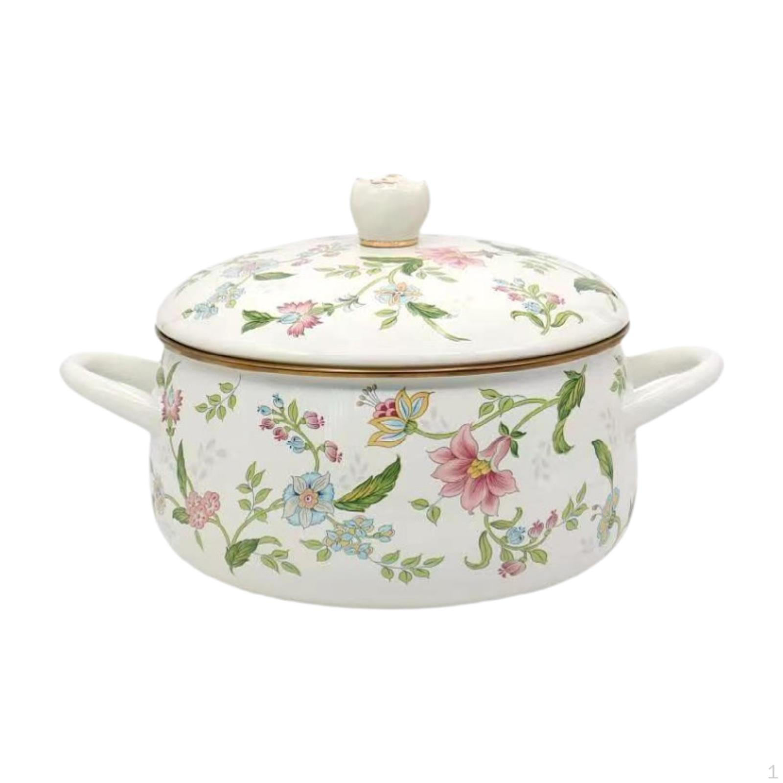 

Кастрюля для приготовления риса на пару с двойной ручкой для каш flower