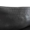 Great HERMES Knee-high boots Ilona black leather Women 36 232007Z Used