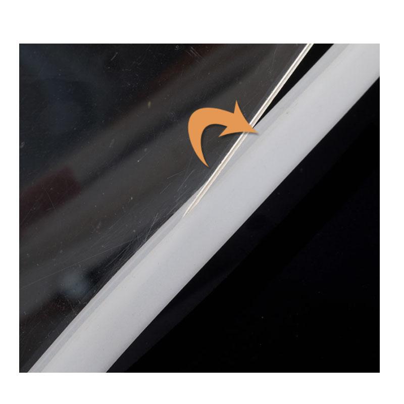 1/2/3/5 Meter Silikonkautschuk U-Kanal Dichtungsstreifen Kantenschutz Verglasung Wetterleiste Kantenschutz Hochtemperatur