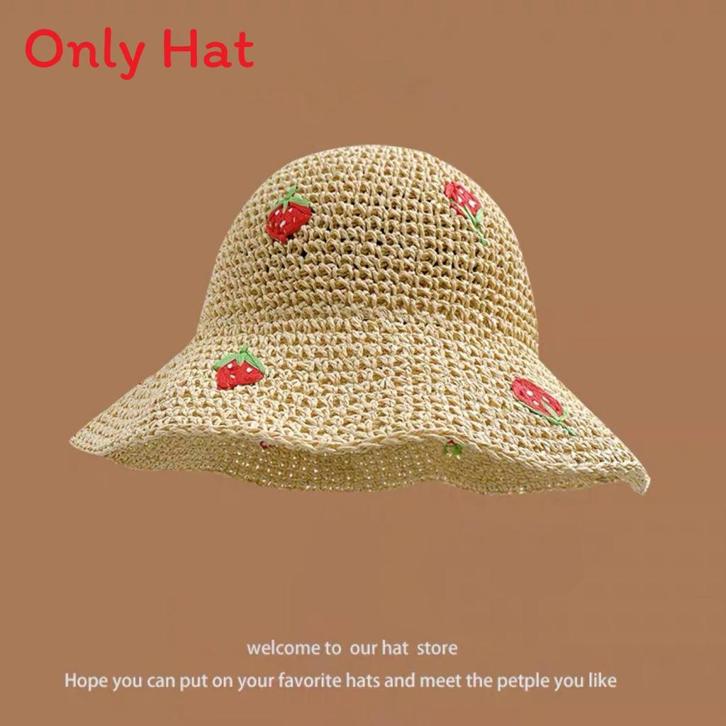 Chapeau de paille d'été à larges bords pour la protection solaire et l'amincissement du visage sans effort