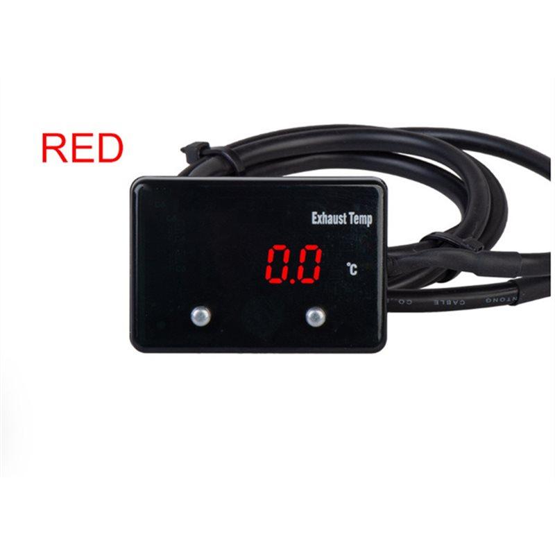 AS-Auto Exhaust Gas Meter Digital Temperature Gauge Sensor EXT EGT For 4WD Hilux Patrol Vehicle