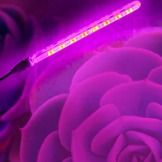 Luz para plantas ajustable multiusos de plástico para interior LED para cultivo para invernadero