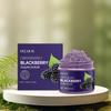 Blackberry Sugar body Scrub gently cleanses and exfoliates, making the skin smooth and tender