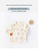 Unisex Newborn Cotton Boneless Half-Back Onesie for Spring, Summer, and Autumn