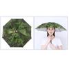 Outdoor Foldable Head Umbrella Hat Anti-Rain Anti-Sun Head-Mounted Headwear Sun Cap for Fishing Golf Cycling Hiking Camping