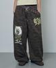 Lujeoseukeulleob Gummy Smile Club Wide Sweatpants Camo