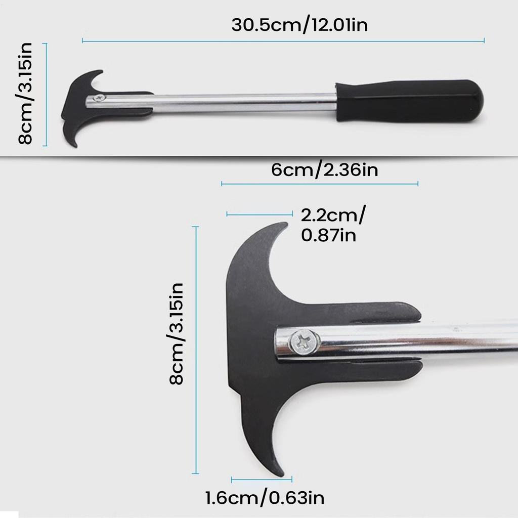 Professional Double Head Oil Seal Puller Tool Car Repair Hand Wrench for Efficient Oil Seal Removal High Quality Maintenance