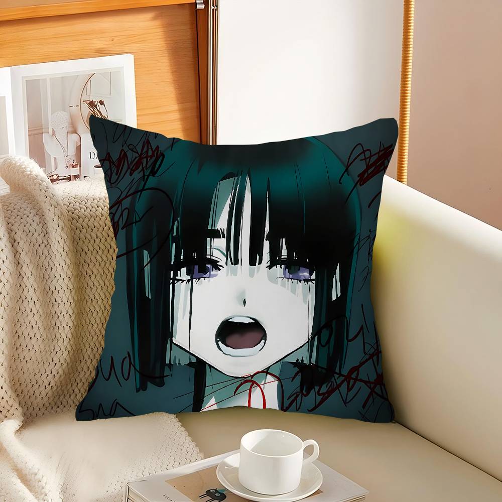 

ИНОПЛАНЕТНАЯ СЦЕНА Мультяшная Милая Девочка Подушка Суа Подарок Домашний Офис Украшение Спальня Диван Автомобильная Наволочка Чехол 45x45 16x16Inch