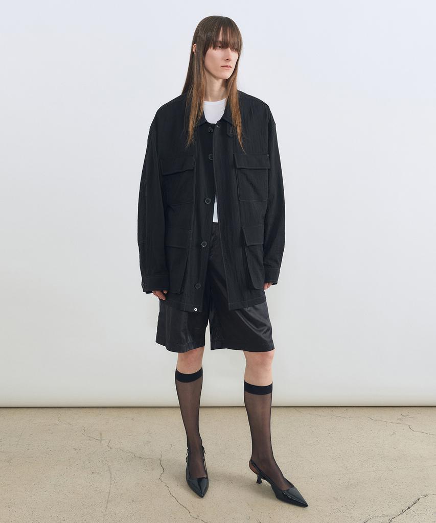 Insilence Lightweight Field Jacket Black