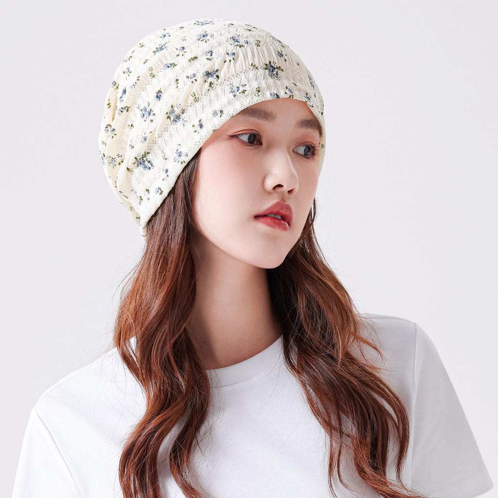 Dune Ditsy Flower Print Spring Womens Breathable Cotton Beach Sun Hat For Travel And Garden