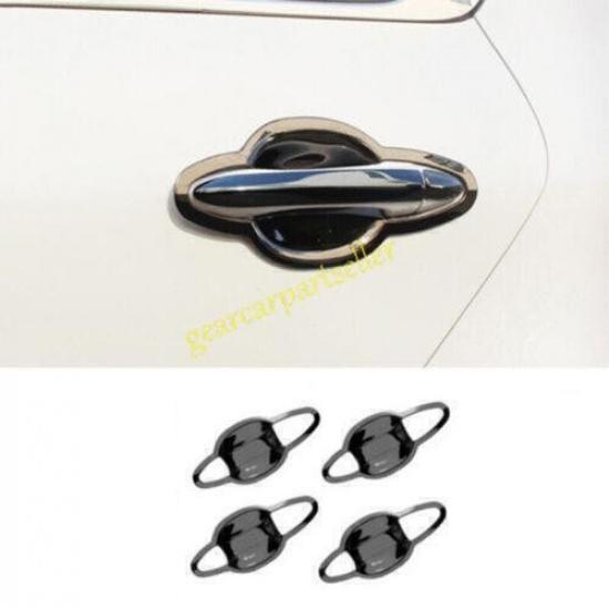 For Kia Forte K3 14-2018 Black Titanium Exterior Side Door Bowl Cover Trim 8PC