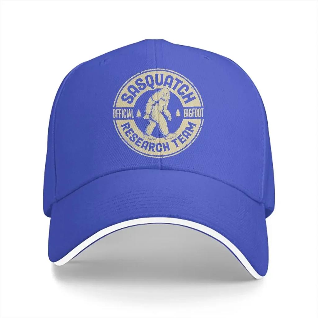 Pure Color Dad Hats Research Team Vintage Women's Hat Sun Visor Caps Bigfoot Sasquatch Peaked Cap