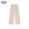 Teenie Weenie Women's Loose Straight-Leg Casual Pants