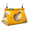Birdcage Hanging Perch Hut Plush Birds Hideaway Sleeping Bed Bird Hammock for Parrot
