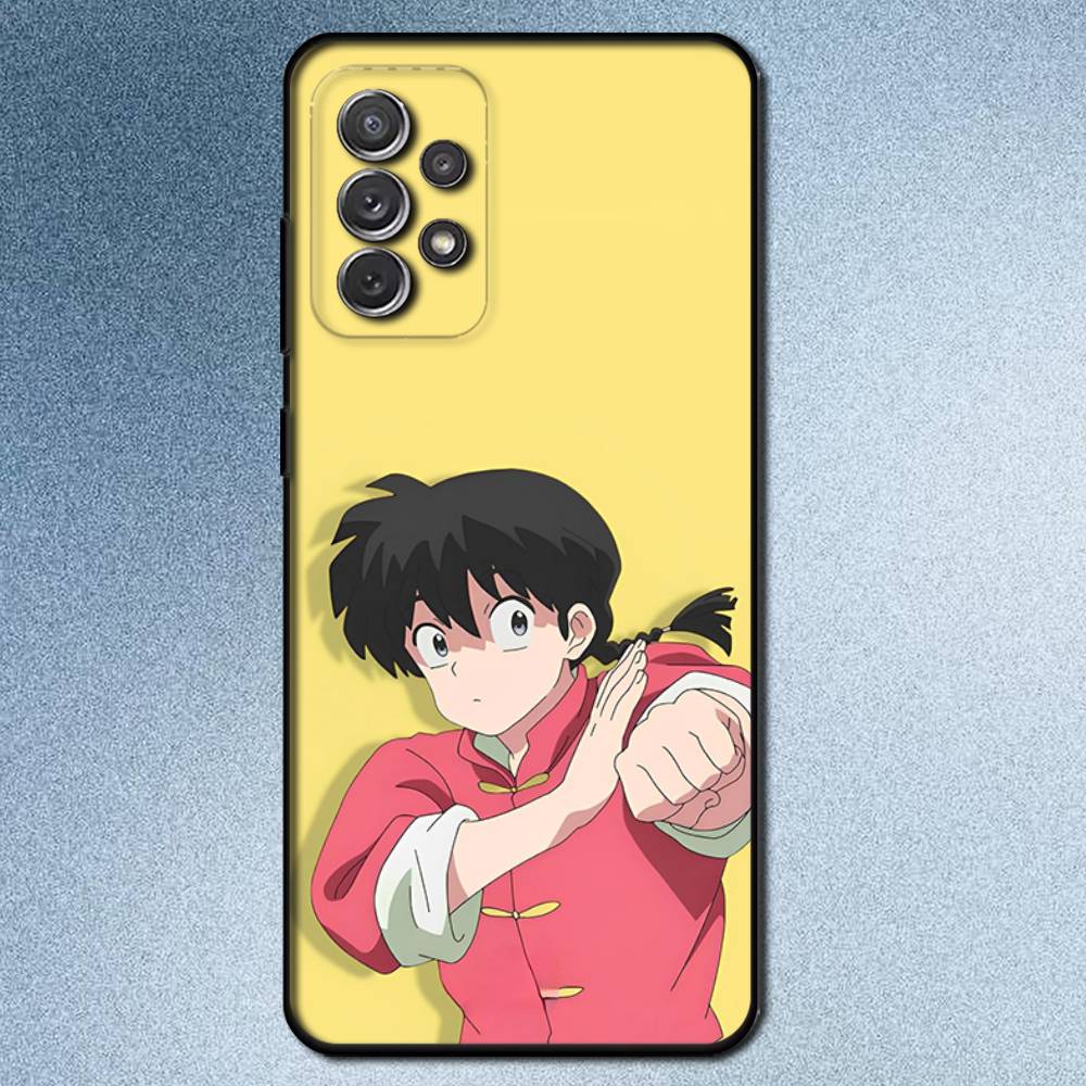 Ranma 1 2 Phone Case For Samsung S25,S24,S21,S22,S23,S30,Ultra,S20,Plus,Fe,Lite,Note,10,9,5G Black Cover