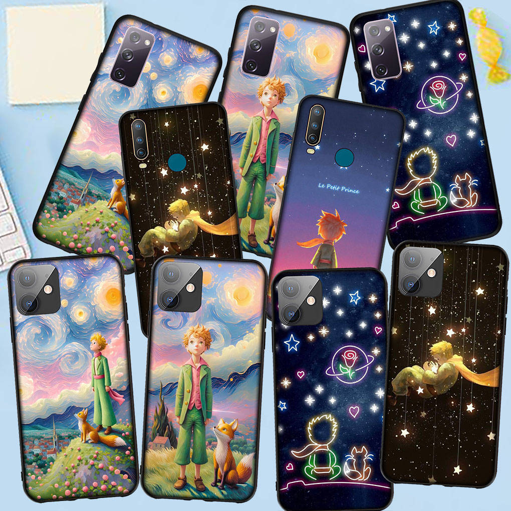 Phone Case for Samsung Galaxy S25 S24 S23 iPhone 16 15 Xiaomi Redmi Note 14 13 12 16E X 11 Pro Max OPPO Moto A4 14C 13C Huawei The Little Prince Cover
