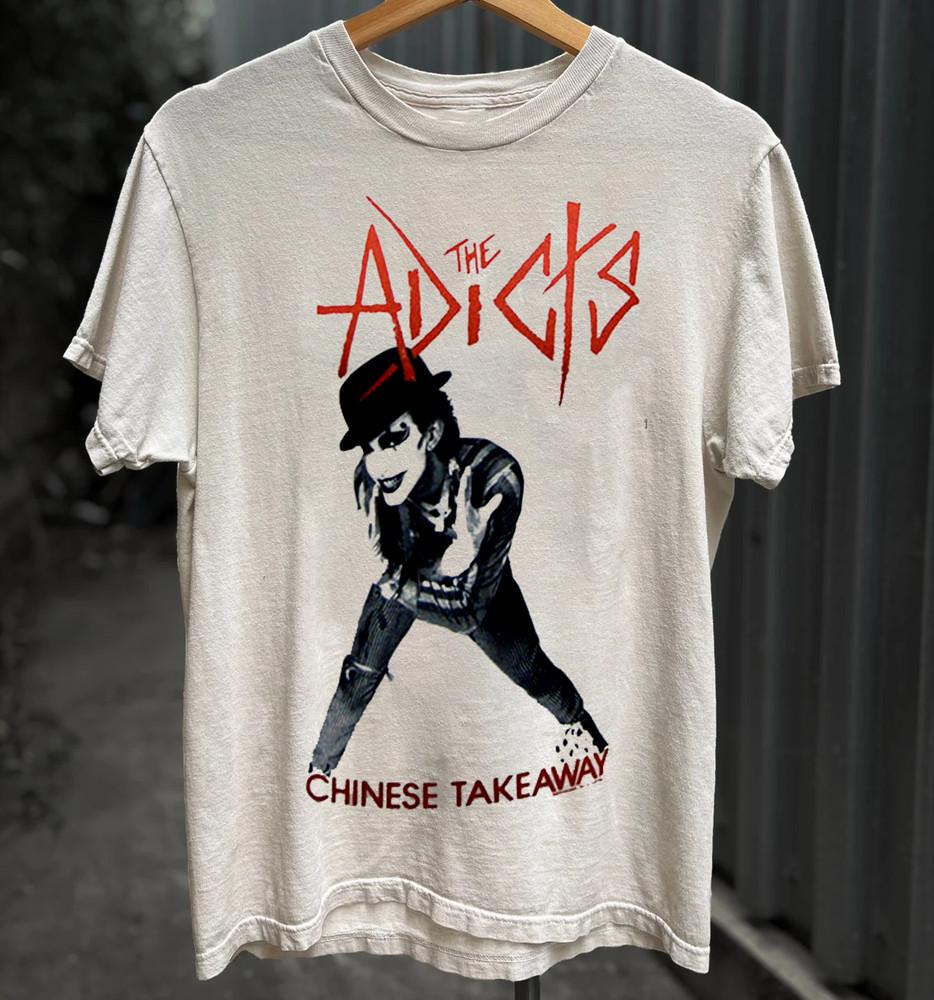 

The Adicts Tour Album Band Gift For Fan S to 5XL Tshirt QT76 Unisex T-Shirt XL