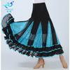 National Billboard Dancing Dress Sequins Dancing Dress Waltz Performance Dress Bust Dress Competition Dress Modern Ballroom Dancing Dress