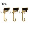 Adjustable Metal Stocking Hook Garland Hanger, No Drilling Christmas Hook, Home Decor Accessories Heavy Duty Wreath Holder for Fireplace