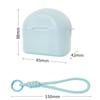 Denture Box Tray Case Drainage Design Dental Retainer Color Tray Storage Box Plastic Teeth Container False Teeth Protective