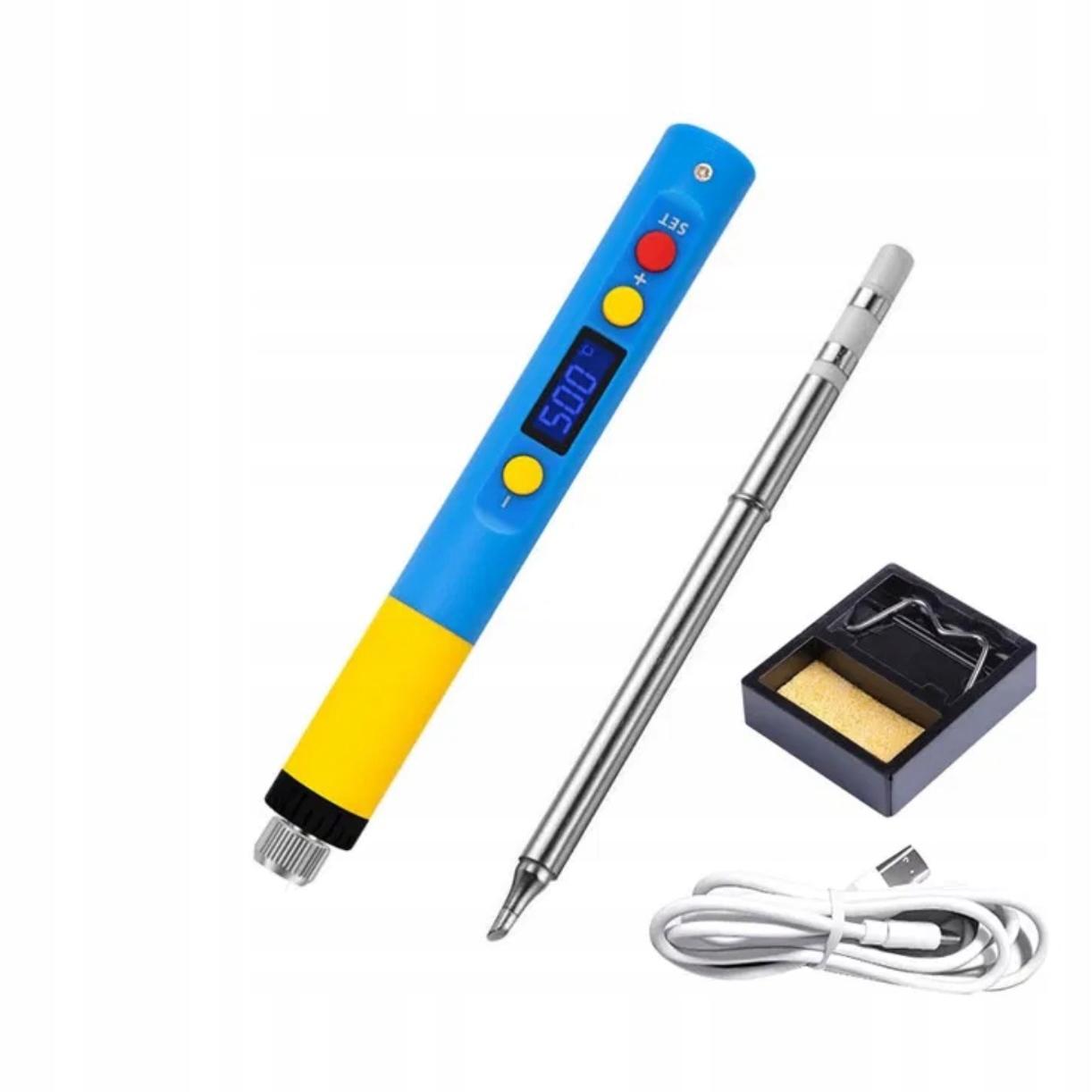 

Rosfix Lutownica T65-BC2 Smart Solder Pro – Mobilna z Wyświetlaczem LCD | 65W | 500°C | USB-C | Ceramiczny Element Grzewczy | Auto-Hibernacja
