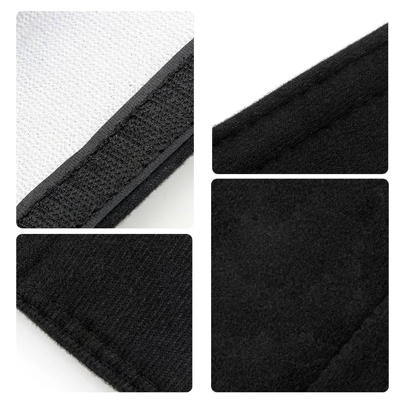 2pcs Auto cotton Seat Belt Cover Case For Peugeot 206 v 307 308 3008 207 208 407 508 2008 5008 107 106 Accessories