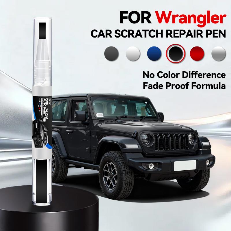 Purpose Vehicle For Jeep Wrangler 1987-2025 YJ YJ TJ JL Paint Repair Pen Touch Up Scratch Remover DIY Auto Accessories Black Whi