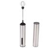  USB Rechargeable Milk Frother Handheld Stainless Steel Portable Hand Frother Drink Mixer   for   Travel Camping  