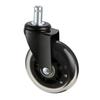 Office Chair Wheels, Set of 5, 7.6cm Caster Wheels Replacement for Hardwood Floors and Carpet