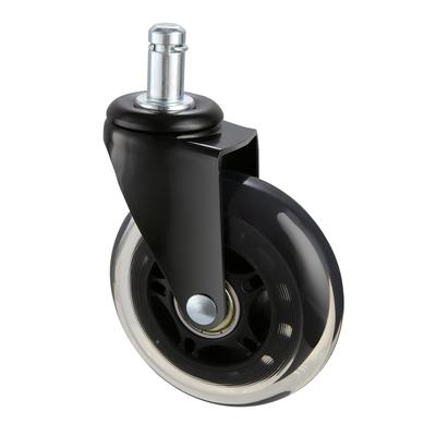 Office Chair Wheels, Set of 5, 7.6cm Caster Wheels Replacement for Hardwood Floors and Carpet