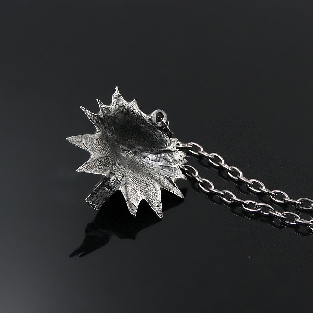 European and American Trends Zinc Alloy Wizard Wolf Head Wild Men Pendant Necklace Game Merchandise Commemorative Accessories