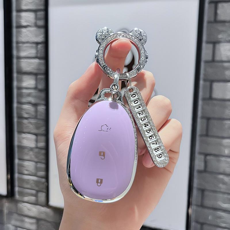 Tpu Car Remote Key Case Cover Protect Shell Fob For Changan Qiyuan A07 A05 A06 Q07 Q05  Accessories