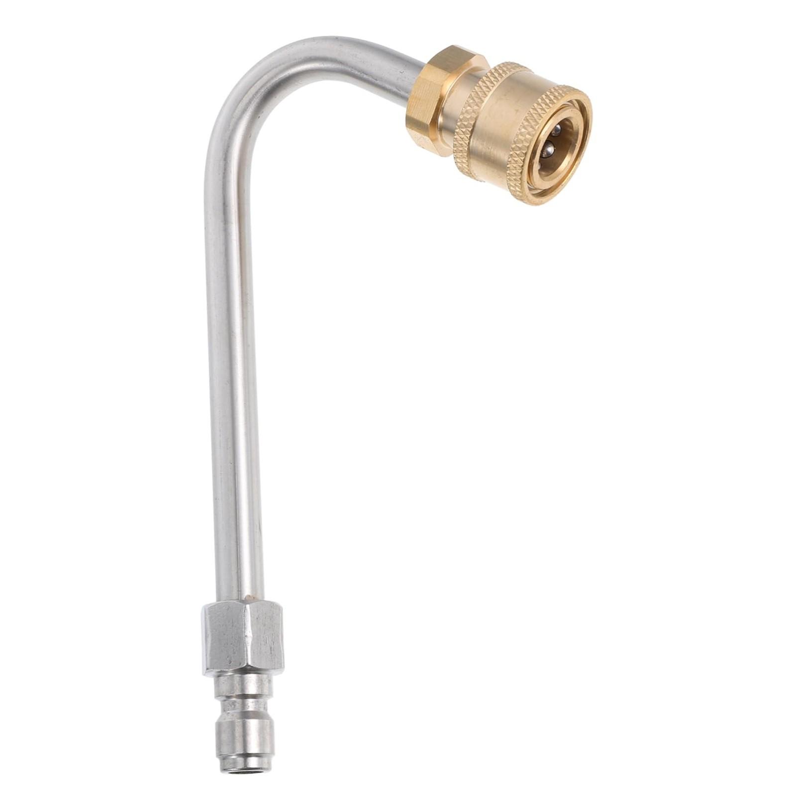 

Удлинительный стержень для воды высокого давления U-образный стержень распылитель для бытовой техники для кондиционирования воздуха Инструменты для очистки Секторная головка One Size