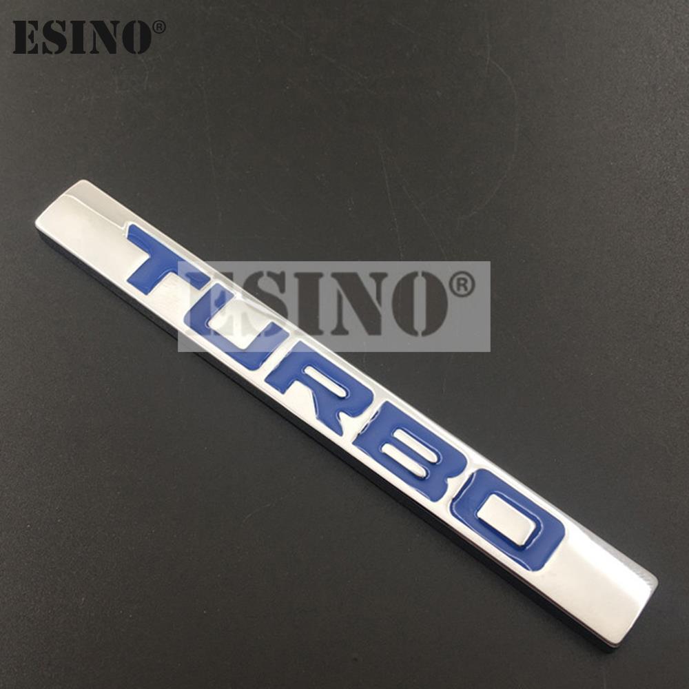 

1Pc New Car Styling Turbo Boost Loading Boosting 3D Metal Chrome Zinc Alloy Emblem Badge Sticker Decal for Civic CR-V U-RV