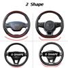 Für Kia Picanto Morning Picanto GT-Line X-Line Auto Lenkradbezug Mikrofaserleder + Kohlefaser Autozubehör