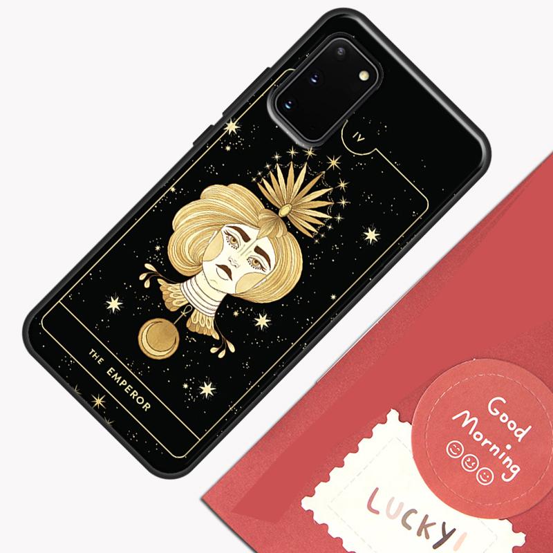 Witches moon Tarot Mystery totem Phone Case For Samsung Galaxy S23 S26 Ultra S20 S21 S22 S24 S25 Plus S10 S25 FE Cover Shell