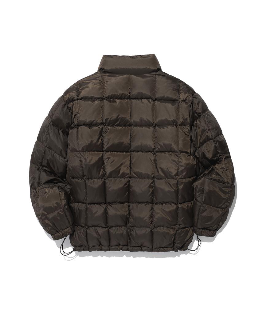 Istkunst Flannel Reversible Puffer Jacket_Brown(Ik2Ewmb900A)