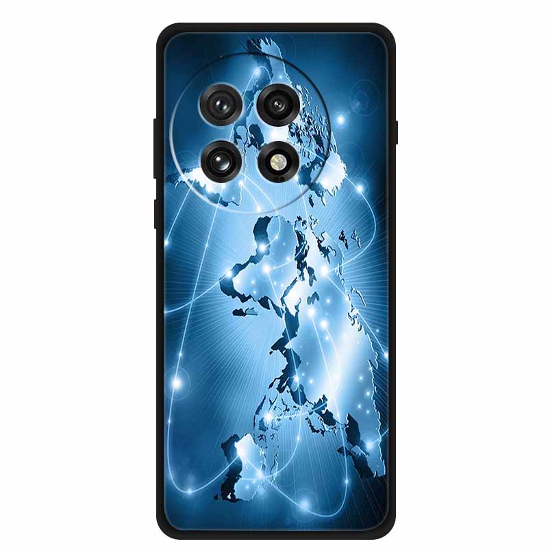 For OnePlus Ace 5 5G Phone Case Wolf Soft Black Silicone Case For OnePlus 13 5G Ace 5 Ace5 Pro 13R Back Cover Case Shockproof