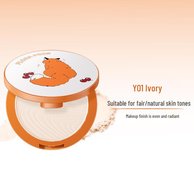 Little Fox Morning Mist Limited Edition: Clear, Natural Finish Loose Powder for Long-Lasting, Smudge-Proof, Bare-Skin Touch-ups.