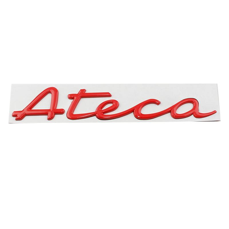 3D Car Metal Trunk Words Logo Emblem Badge Decals Sticker FR 2015 2017 2018 2019 2020 2021 2022 2023 Accessories