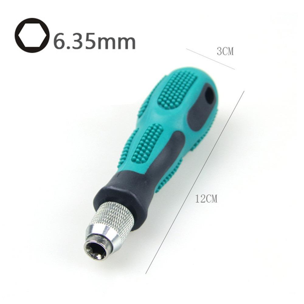 1/4'' Hex Screwdriver Handle Magnetic Self-Locking Adapter Screw Driver Handle Bits Screwdriver Bit Holder Socket Wrench Tools